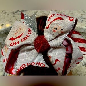 Ho Ho Ho Christmas Bow.
